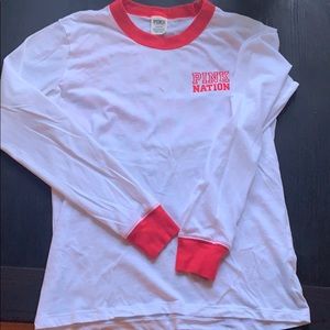 Pink long sleeve tee